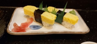 Tamago Nigiri Sushi