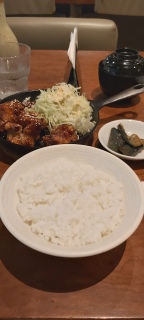 Chicken Karaage with Teriyaki Sauce