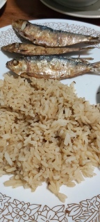 Tuyo with Rice