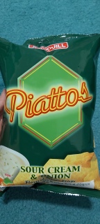 Piattos Sour Cream and Onion