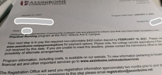 ACC Letter of Acceptance