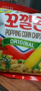 LOTTE POPPING CORN CHIPS Original