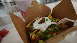 NYF Veggie Poutine