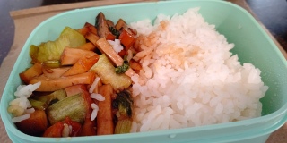 Tofu with veggies